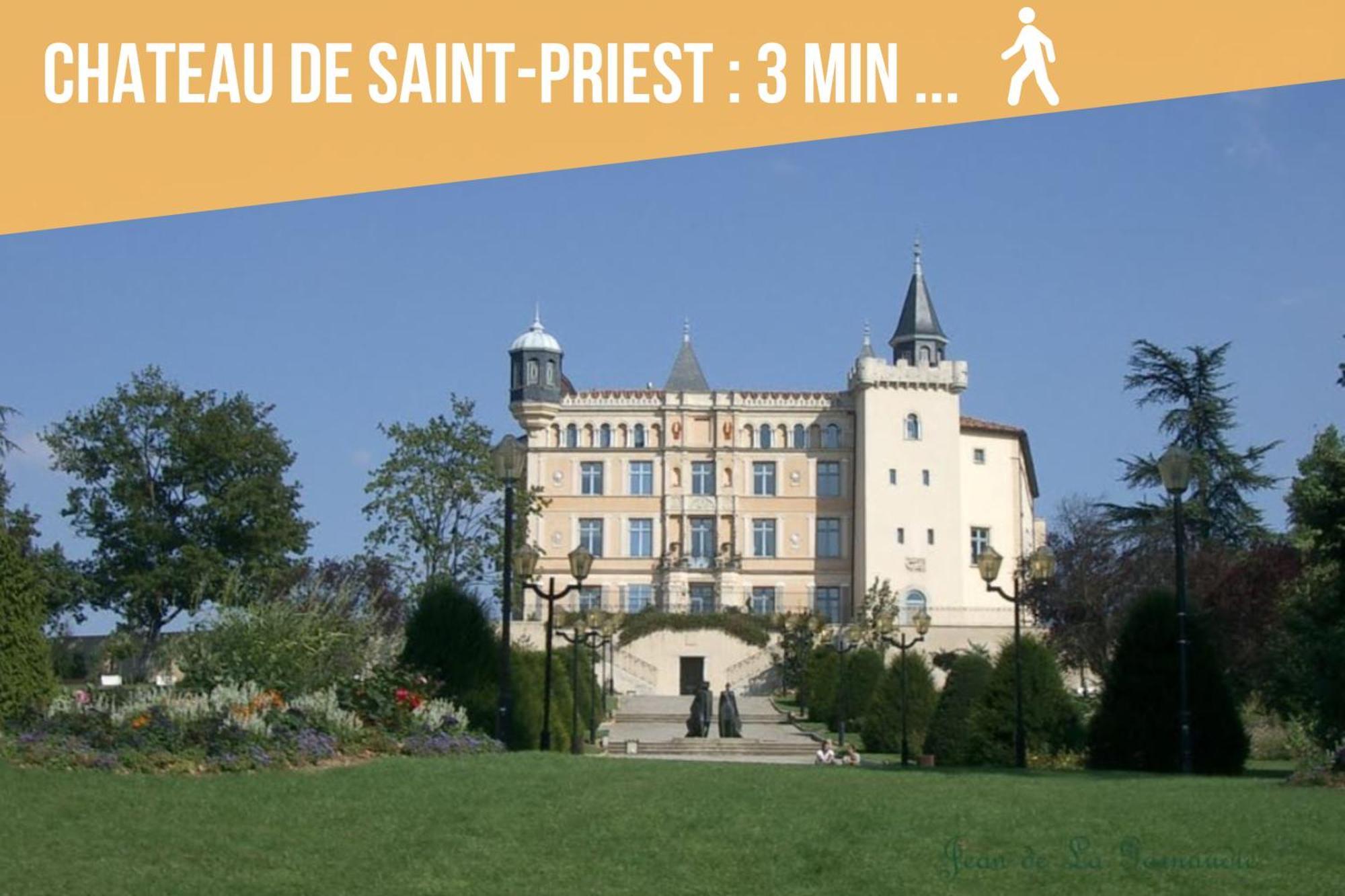 Cosy Appart - Balcon, Parking, Spacieux T2 - Proche Eurexpo Stade Saint-Priest  Exterior foto